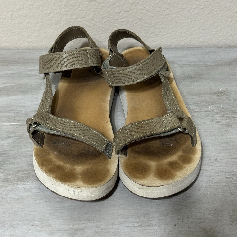 TEVA WOMEN MIDFORM UNIVERSAL GEOMETRIC DESERT SAGE SANDAL US 8/ EU 39 / UK 6